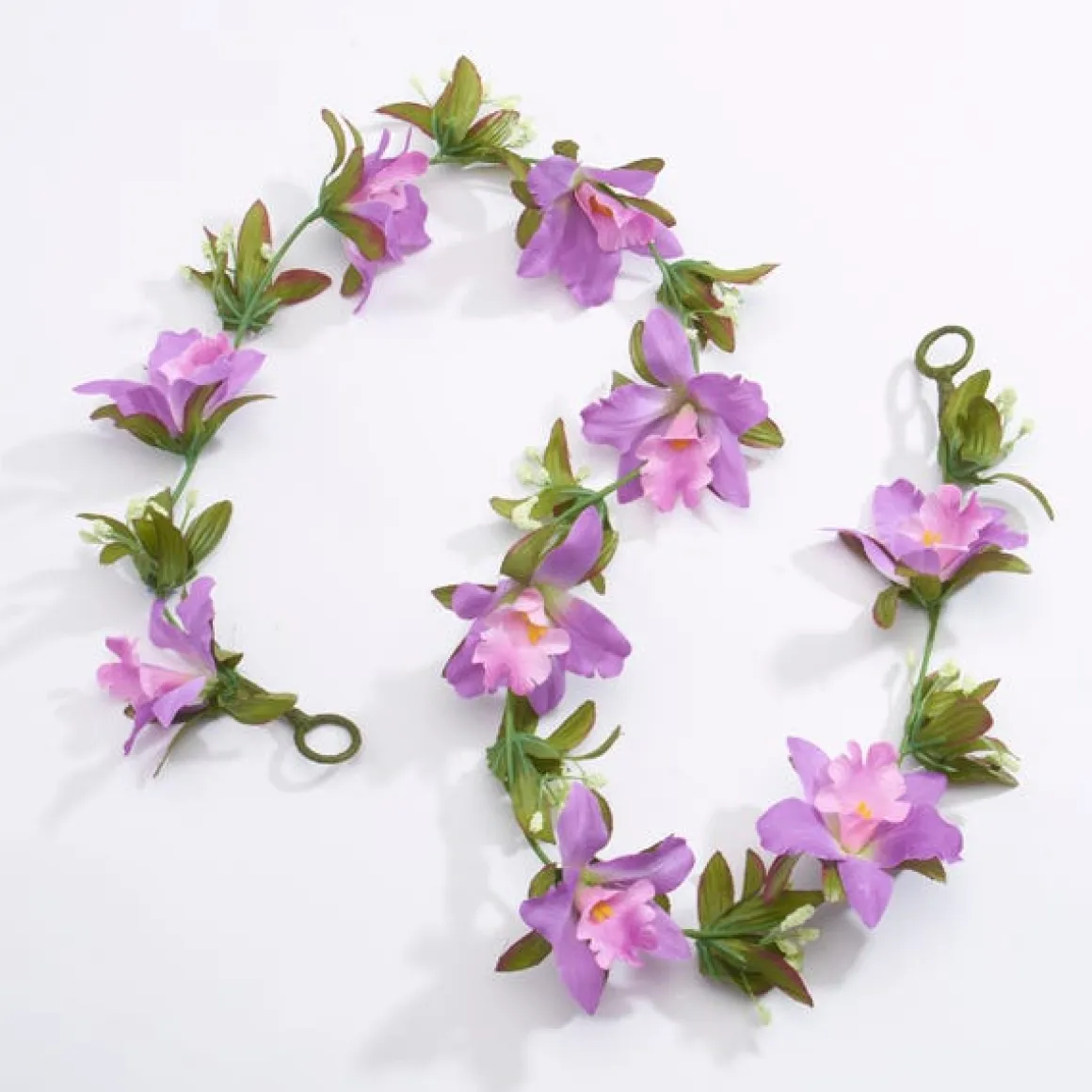 Artificial Flower Garland - Purple (1m approx)