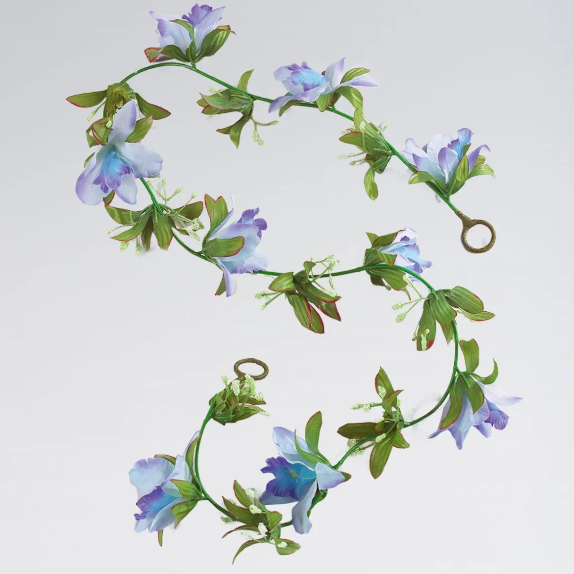Artificial Flower Garland - Turquoise (1m approx)