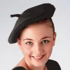 Black Felt Beret Child Size