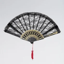 Black Lace Fan