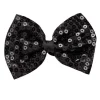 Black Sequin Bow Tie