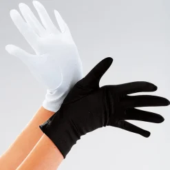 Black Short Gloves - Child