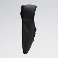 Bloch Essential Full Sole Leather Lace Up Jazz Shoe Black