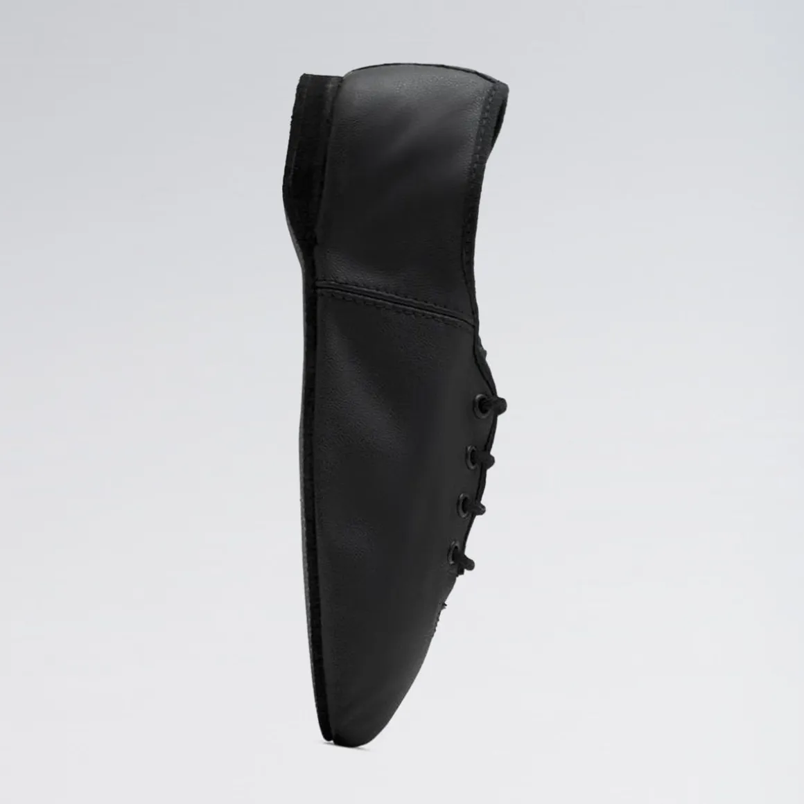Bloch Essential Full Sole Leather Lace Up Jazz Shoe Black