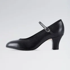 Bloch Kickline PU Stage Shoes Black