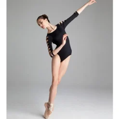 Bloch Macie 3/4 Sleeve Twist Leotard