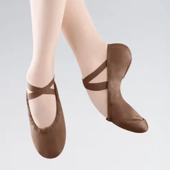 Bloch Pump Split Sole Canvas Ballet Shoe