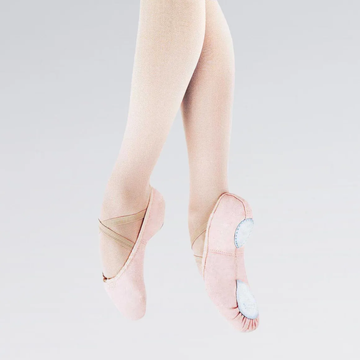 Capezio Cobra Canvas Split Sole Ballet Shoe (Pink)