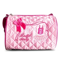 Capezio Embroidered Barrel Bag