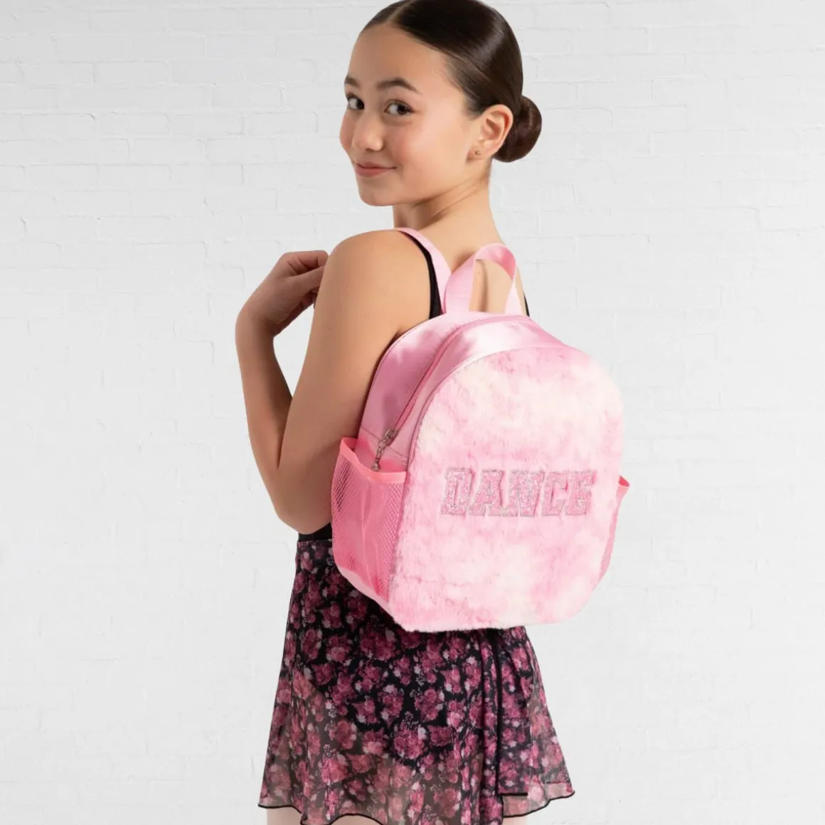 Capezio Faux Fur Dance Backpack