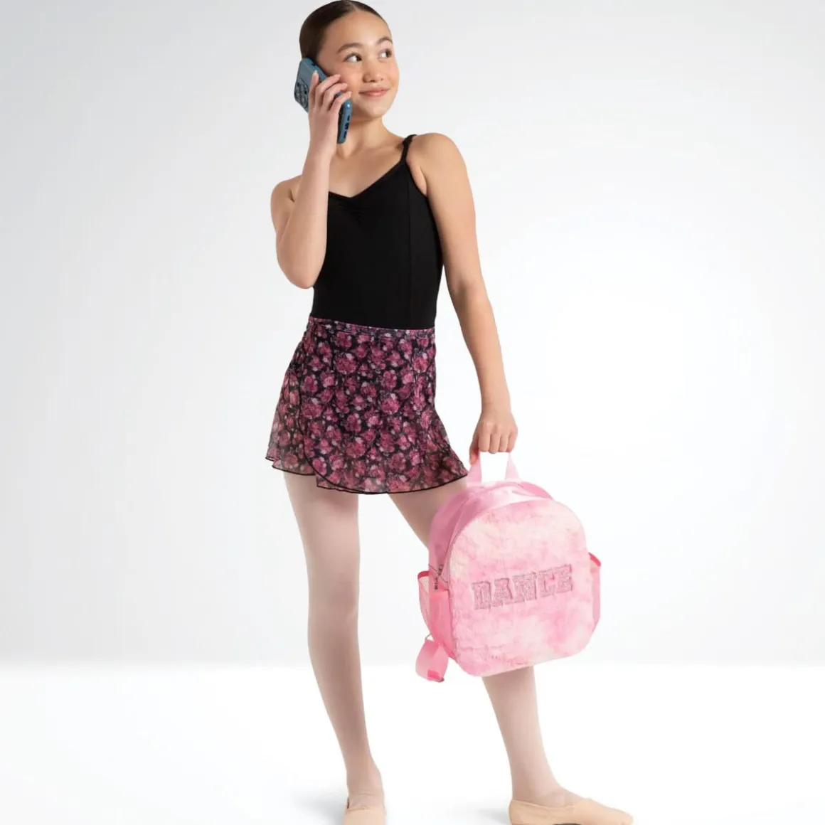 Capezio Faux Fur Dance Backpack