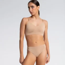 Capezio Seamless Clear Back Bra