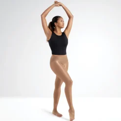 Capezio Ultra Shimmery Footless Tights
