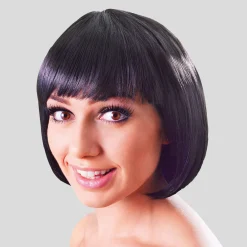 China Doll Wig Black