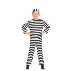 Convict Outfit with Hat