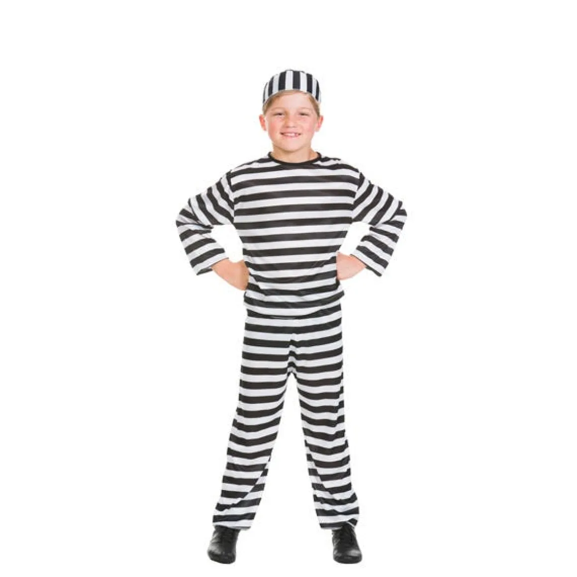 Convict Outfit with Hat