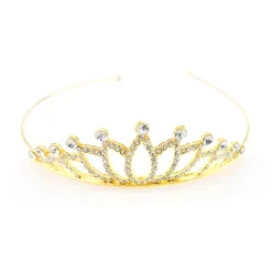 Diamante Point Tapered Tiara
