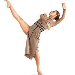 2-Die-4 'Cataclysm' Long Sleeve Lyrical Dance Costume