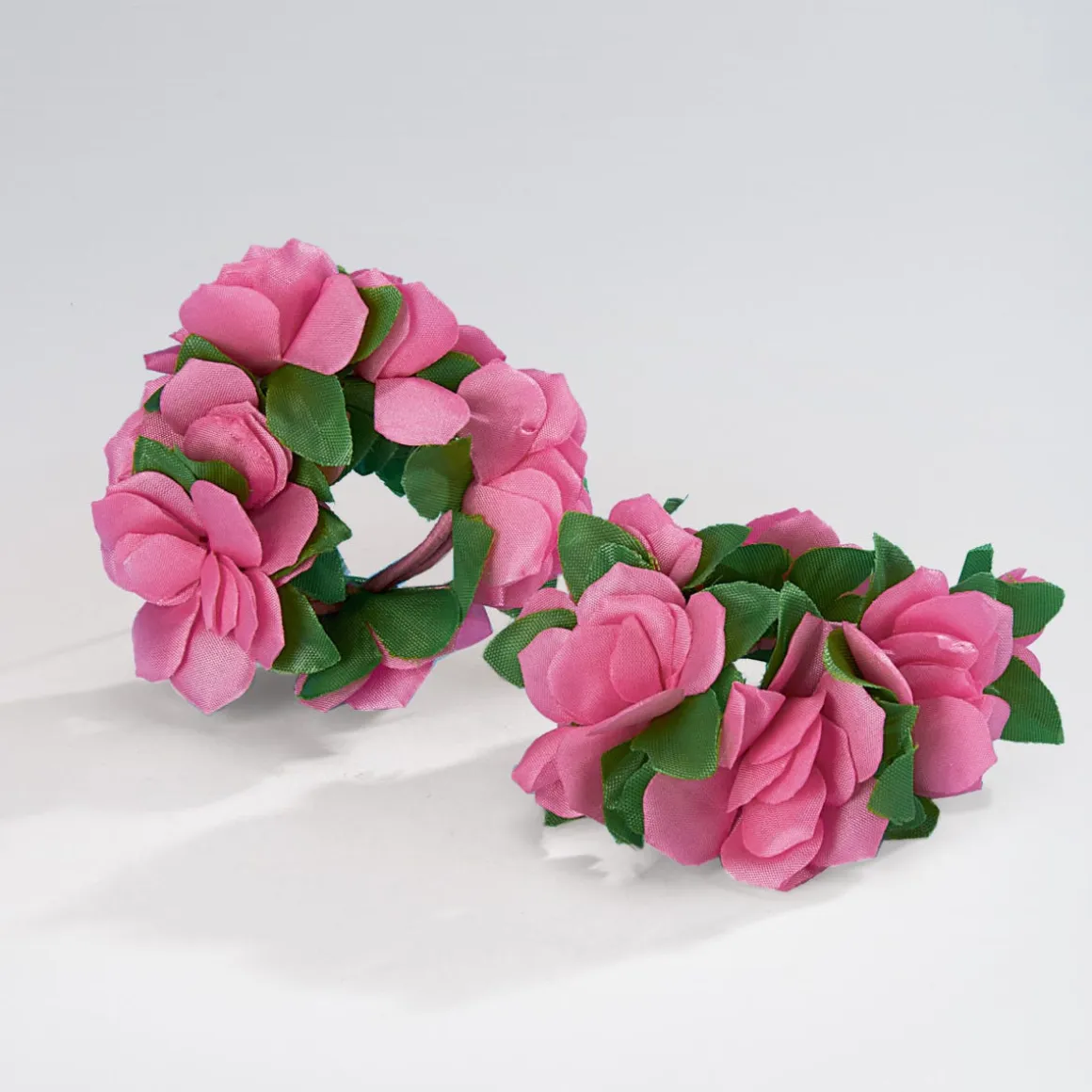Flower Scrunchies pair