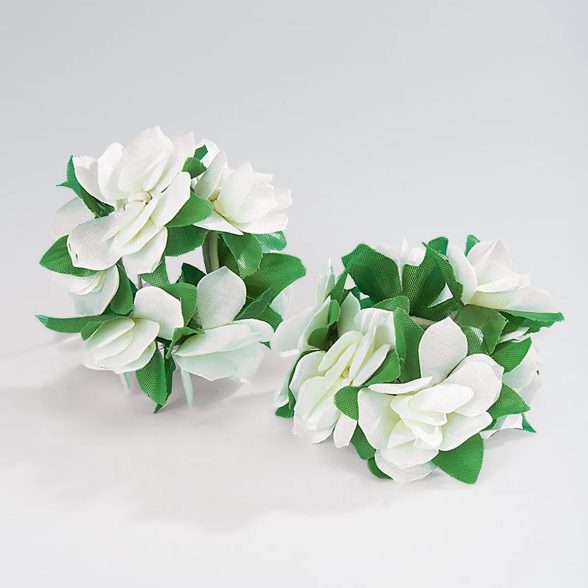 Flower Scrunchies pair