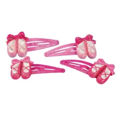 Katz Ballet Shoe Hair Snaps (Pack of 4)