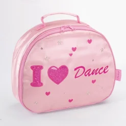 Katz I Heart Dance Satin Oval Vanity Case