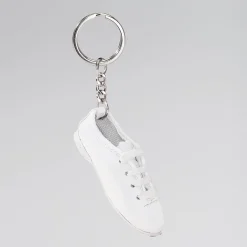 Katz White Jazz Shoe Keyring