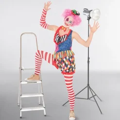 Lady Clown Outfit - Adult One Size