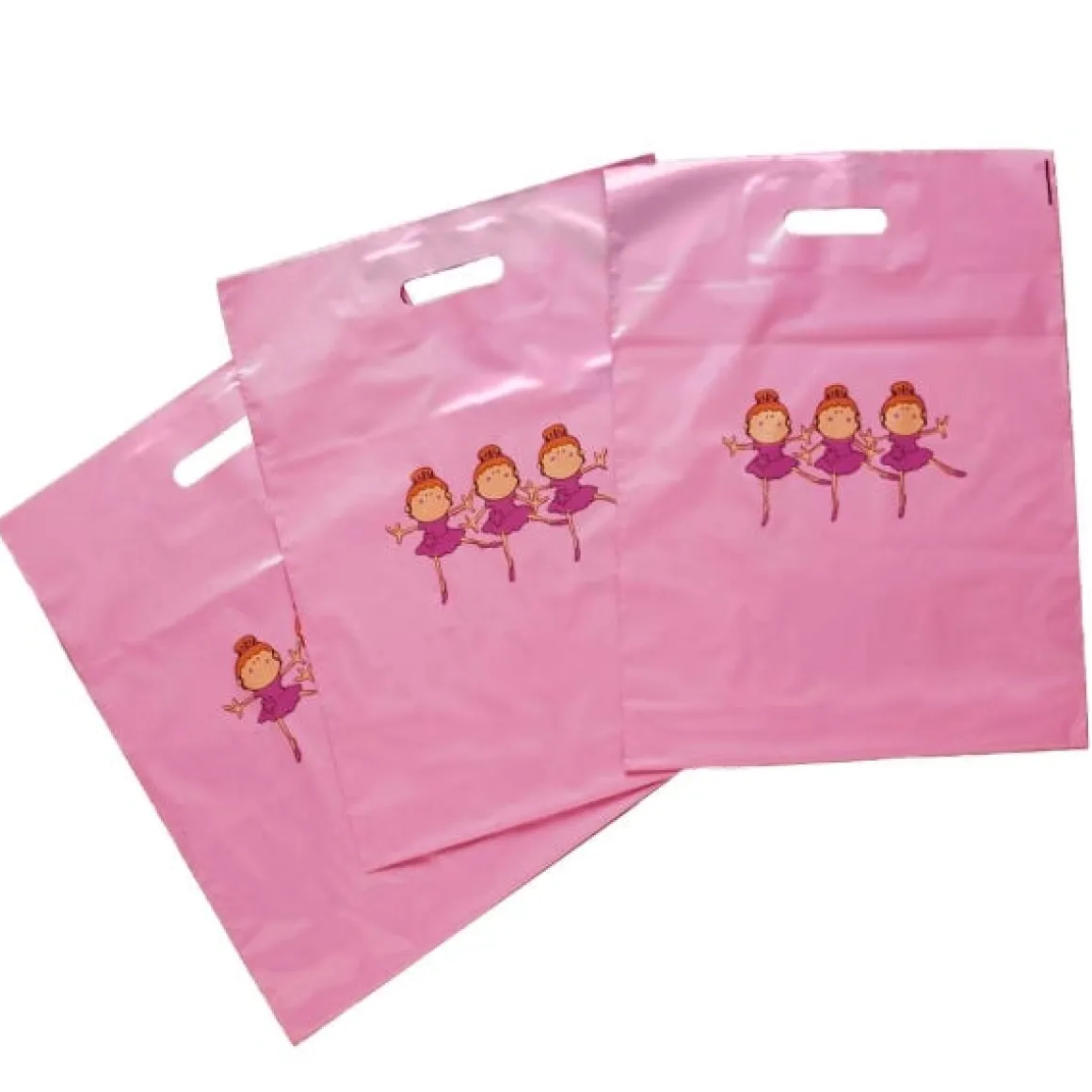 Large Carrier Bags Little Ballerinas Pk 50