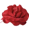 Large Red Rose On Pin