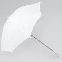Long Handle Parasol (White)