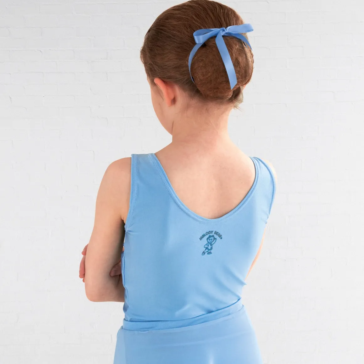 Melody Bear Pale Blue Leotard
