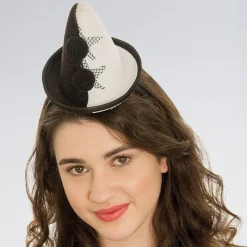 Mini Pierrot Clown Hat On Band