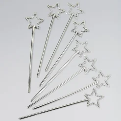 Mini Silver Wands Pack 8