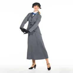 Nanny Costume Adult One Size (Red Bow Tie)