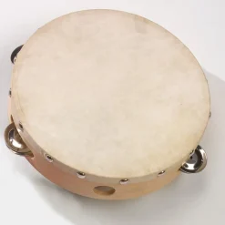 Natural Skin Tambourine 20cm diameter