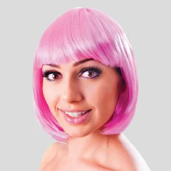 Pale Pink Short Wig