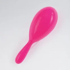 Pink Plastic Maracas Pair