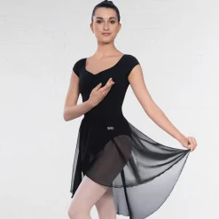 RAD Approved Semi Sheer Skirt with Wrapover Detail