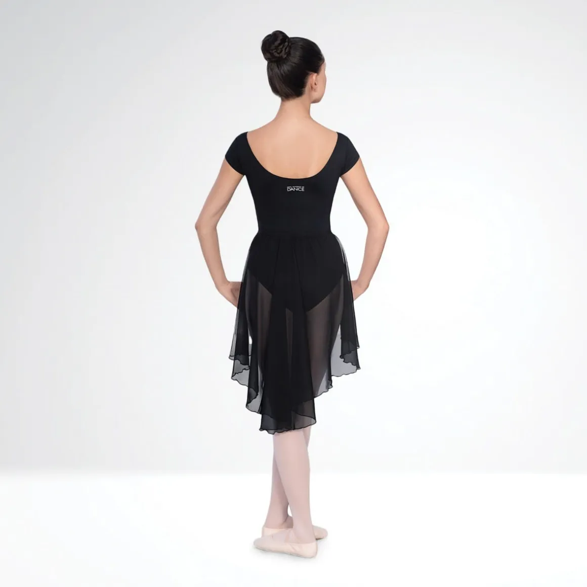 RAD Approved Semi Sheer Skirt with Wrapover Detail