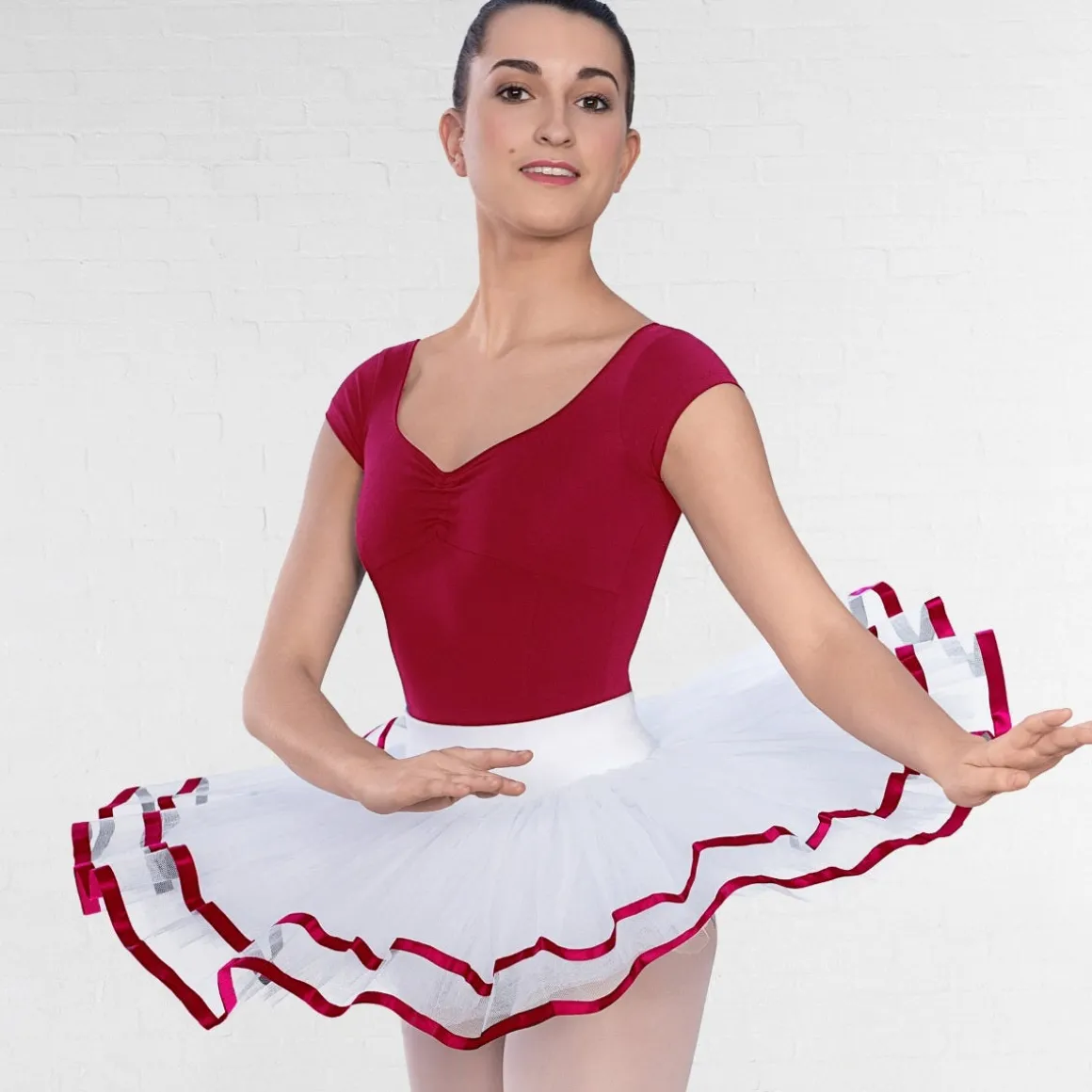RAD Approved Traditional White Tutu with Ribbon