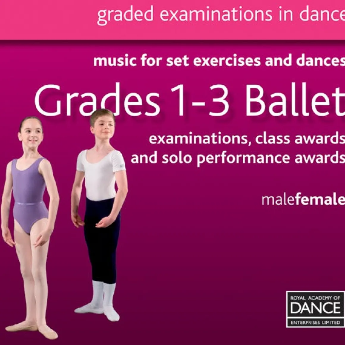 RAD Grades 1-3 Ballet CD