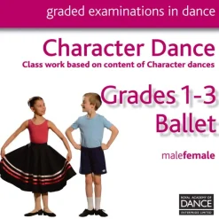 RAD Grades 1-3 Character CD