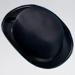 Satin Look Bowler Hat