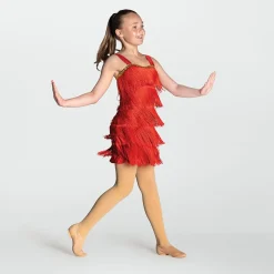 Sequin Trimmed Flapper Dress