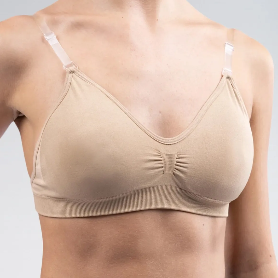 Silky Clear Back Bra with Padding