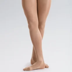 Silky Dance Shimmer Full Foot Tights