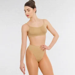 Silky Seamless High Cut Brief