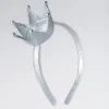 Silver Crown Headband
