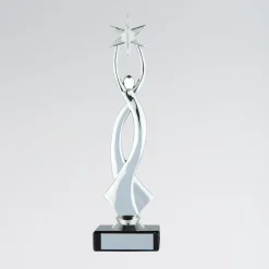 Silver Performing Star Trophy